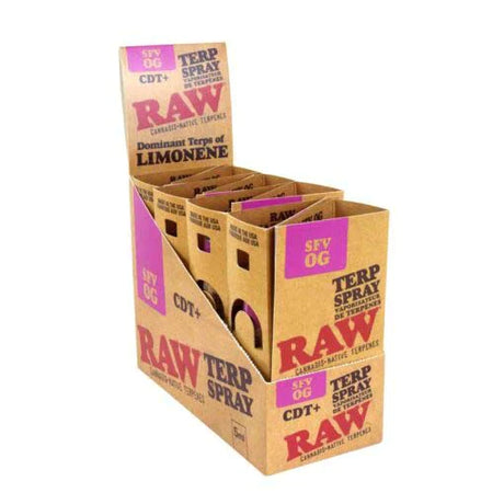 RAW TERP SPRAY Box of 8 Gadget ONE SFV OG