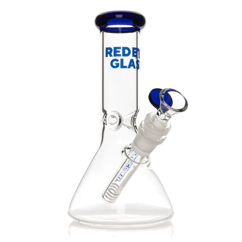 SC Red Eye Glass 8" Beaker Bong with Decorative Gift Box included
