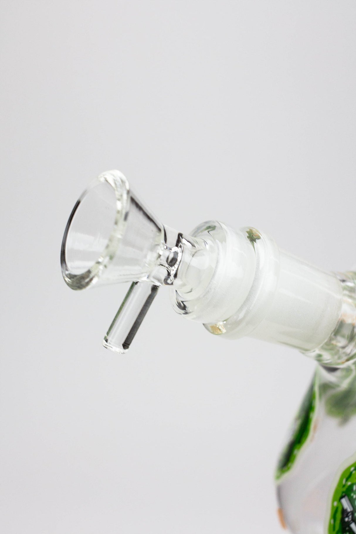 10" NM glass water bong-Glow in the dark Glass Bong BANKA