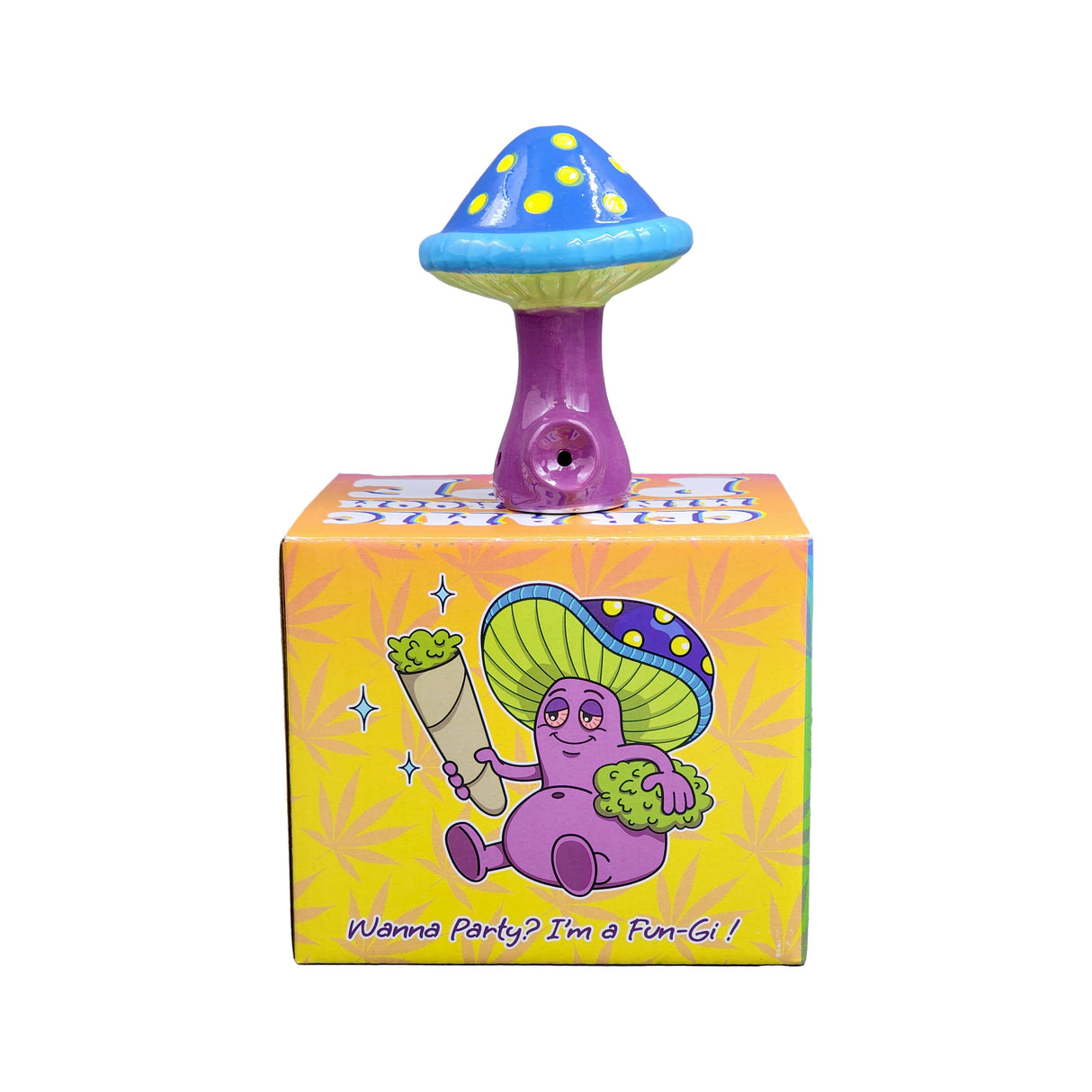 mushroom mini pipe Ceramic Pipe Roast and Toast Gifts