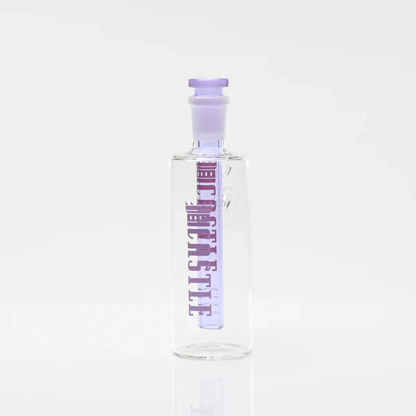 Castle Glassworks | 4-Slit Removable Ash Catcher – 14mm Ashcatcher · Percolator · Filter · Mouthpiece Castle Glassworks Purple