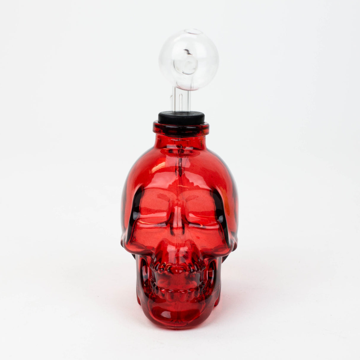 Soft Glass Skull oil bong Glass Rig Canadian Distributor