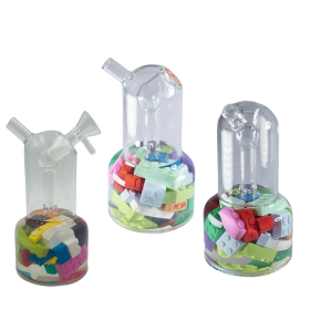 6" Center Piece Rig Waterpipe – Assorted Designs