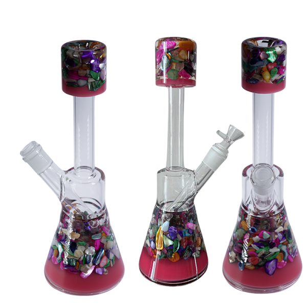 12" Center Piece Beaker Waterpipe – Assorted Designs
