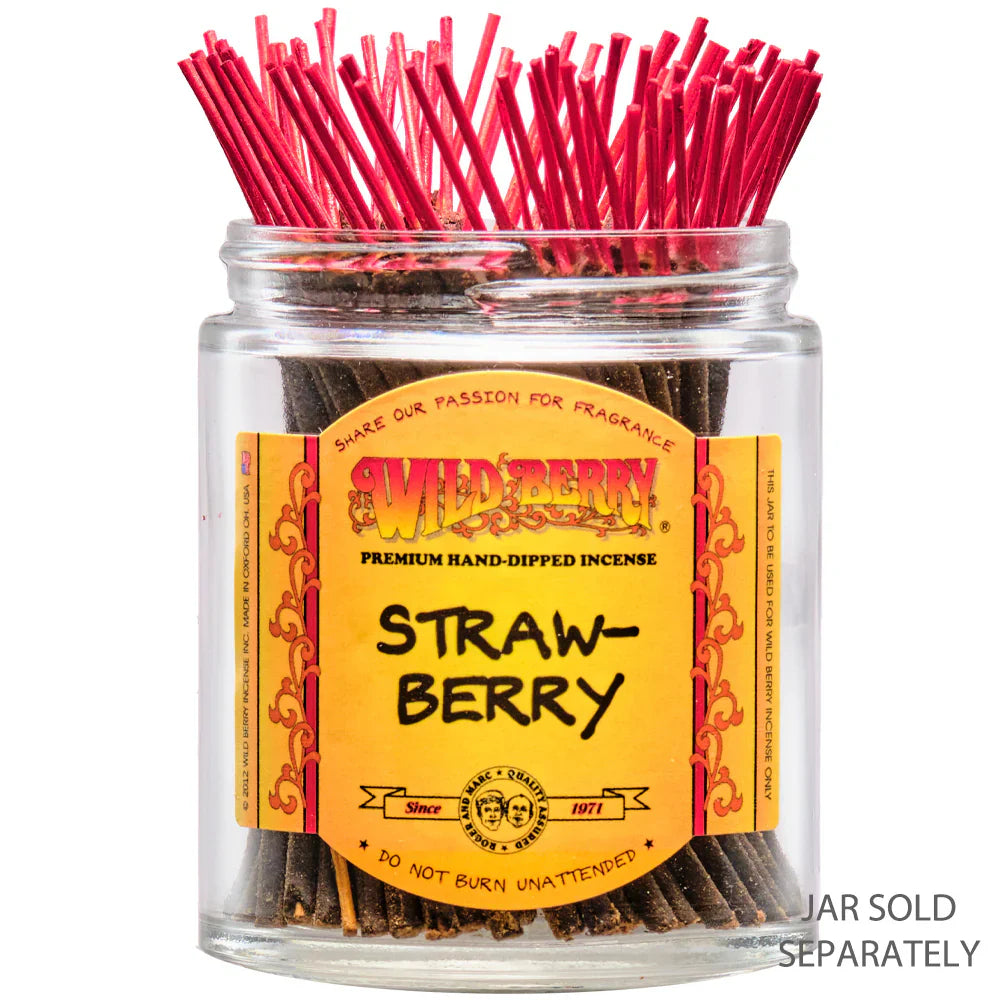 WILD BERRY | 4" Incense Shorties - 100ct Incense LEHIGH WHOLESALE STRAWBERRY