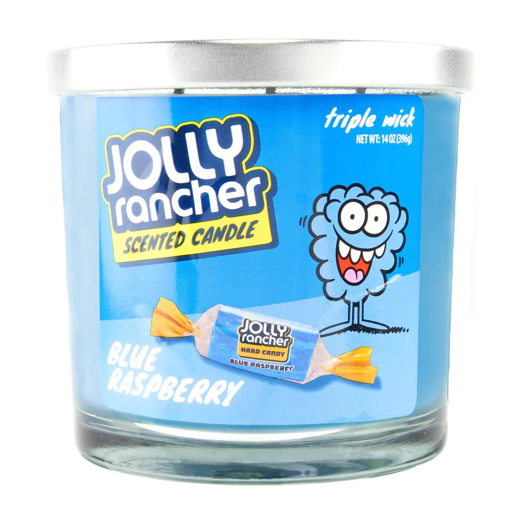 Candy Scented Candle | 14oz – Made in USA Candle ONE Jolly Rancher Blue Raspberry