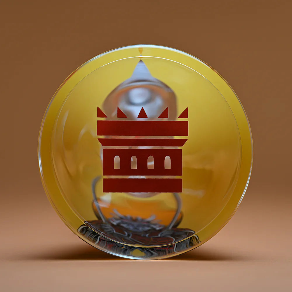 Castle Glassworks | 16" Samurai Bong – Extra Thick Glass (CG-201) Glass Bong Castle Glassworks