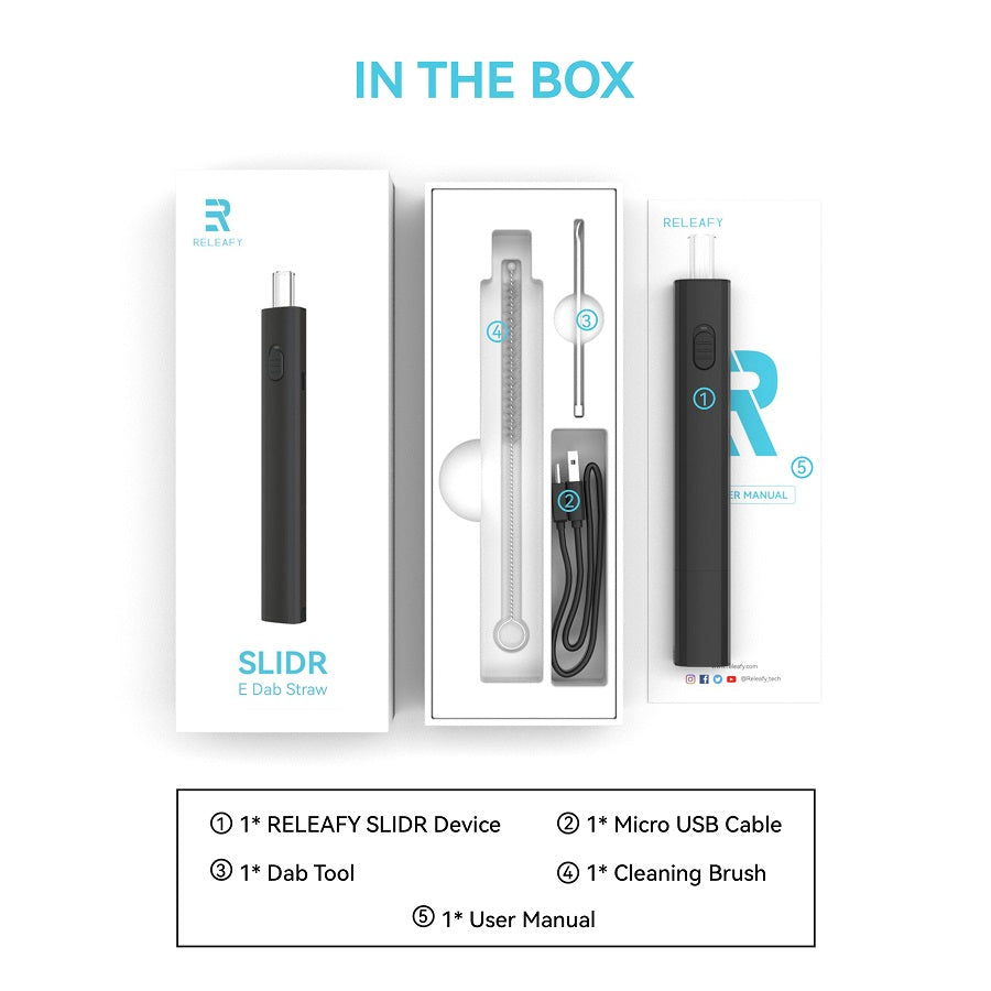 RELEAFY® SLIDR KIT Vaporizer Releafy