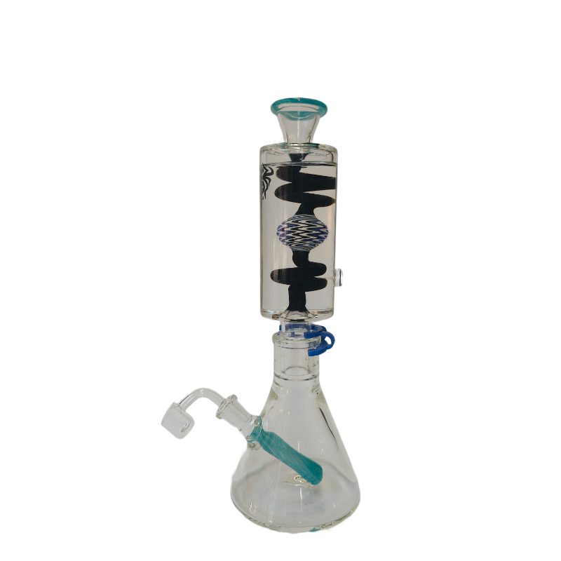 Xtreme | 13″ Ameri Chill Freezable coil (TDO-018) Glass Rig Canadian Distributor Blue