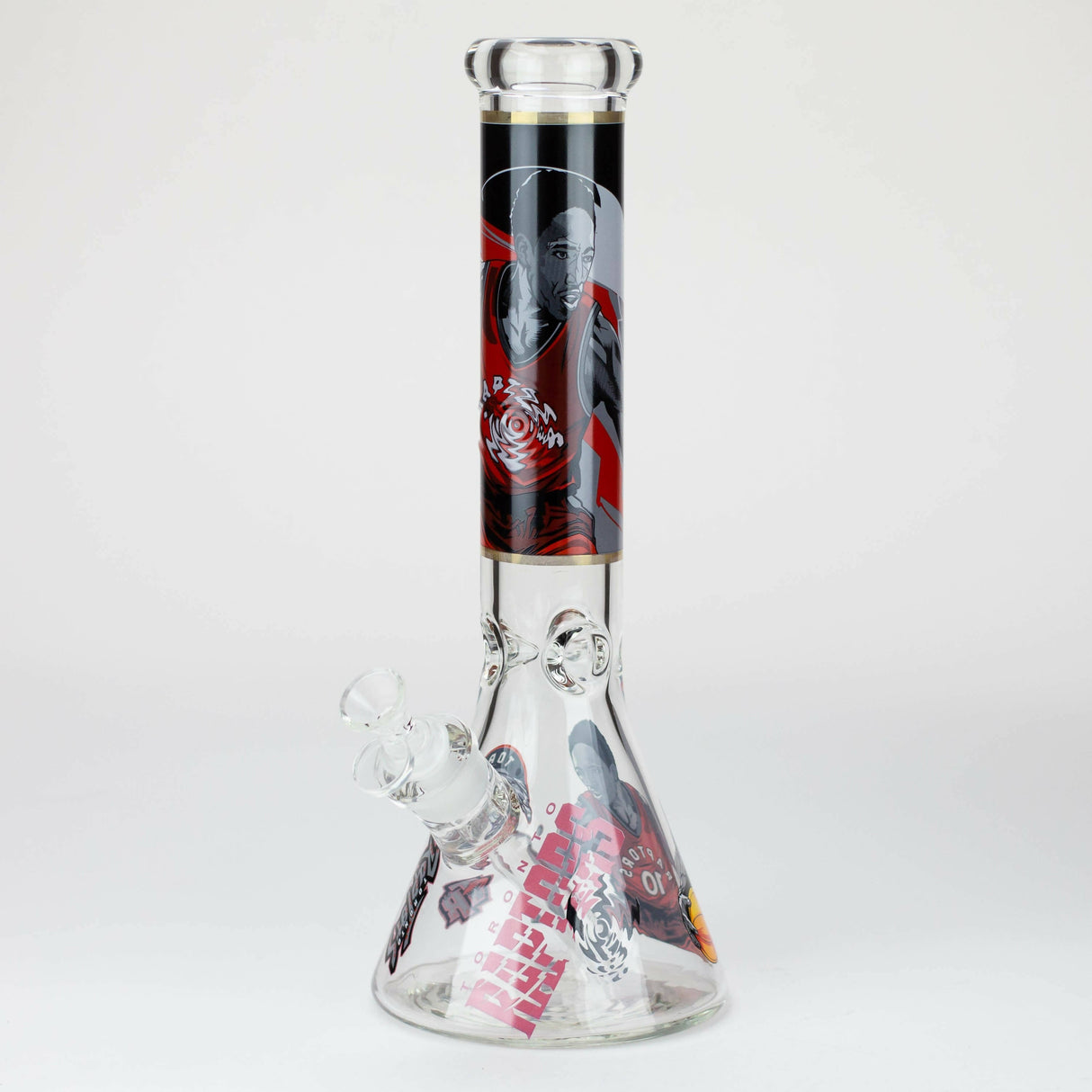 14" TO Champions 7mm glass water bong Glass Bong JJ Distribution TC 1