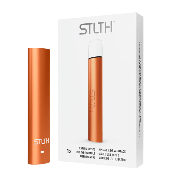 STLTH | VAPE TYPE-C DEVICE Vaporizer BB Vape Orange metal (Limited Edition)