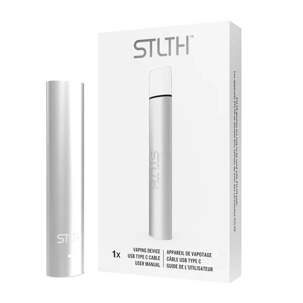 STLTH | VAPE TYPE-C DEVICE Vaporizer BB Vape Silver Metal
