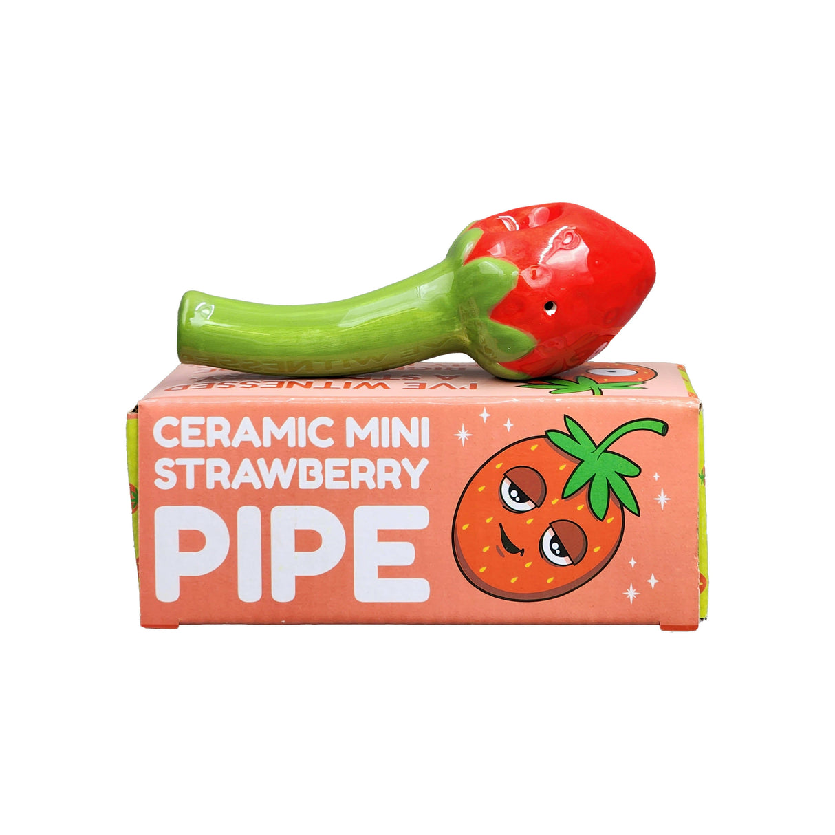 strawberry mini pipe Ceramic Pipe Roast and Toast Gifts