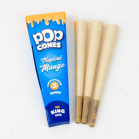 Pop Cones King size Pre-rolled cones Box of 24 Pre-rolled Cone (Display Pack) ONE