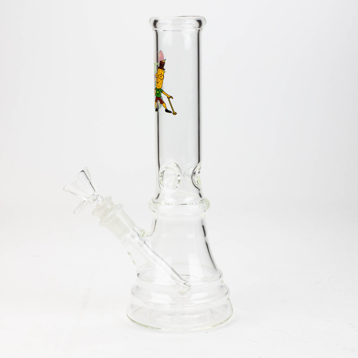 10" Conical Decal Bong - Assorted Decal design Glass Bong JJ Distribution