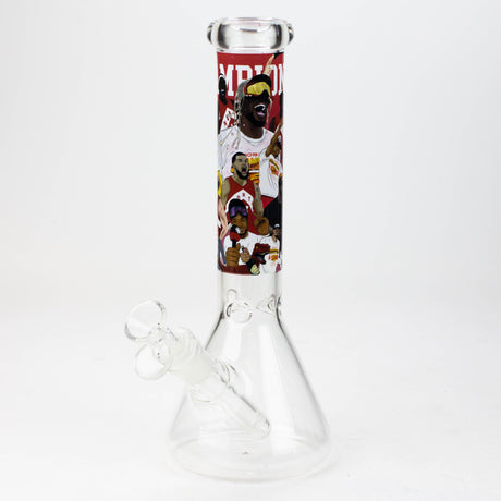 10" Cartoon Water Beaker Glass Bong JJ Distribution Champion 2019