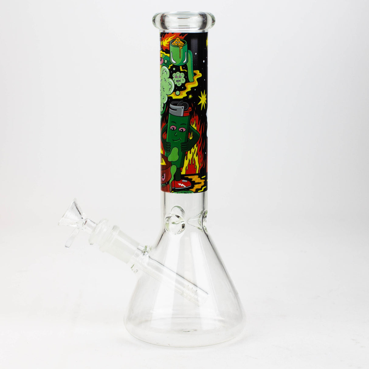 10" Cartoon Water Beaker Glass Bong JJ Distribution
