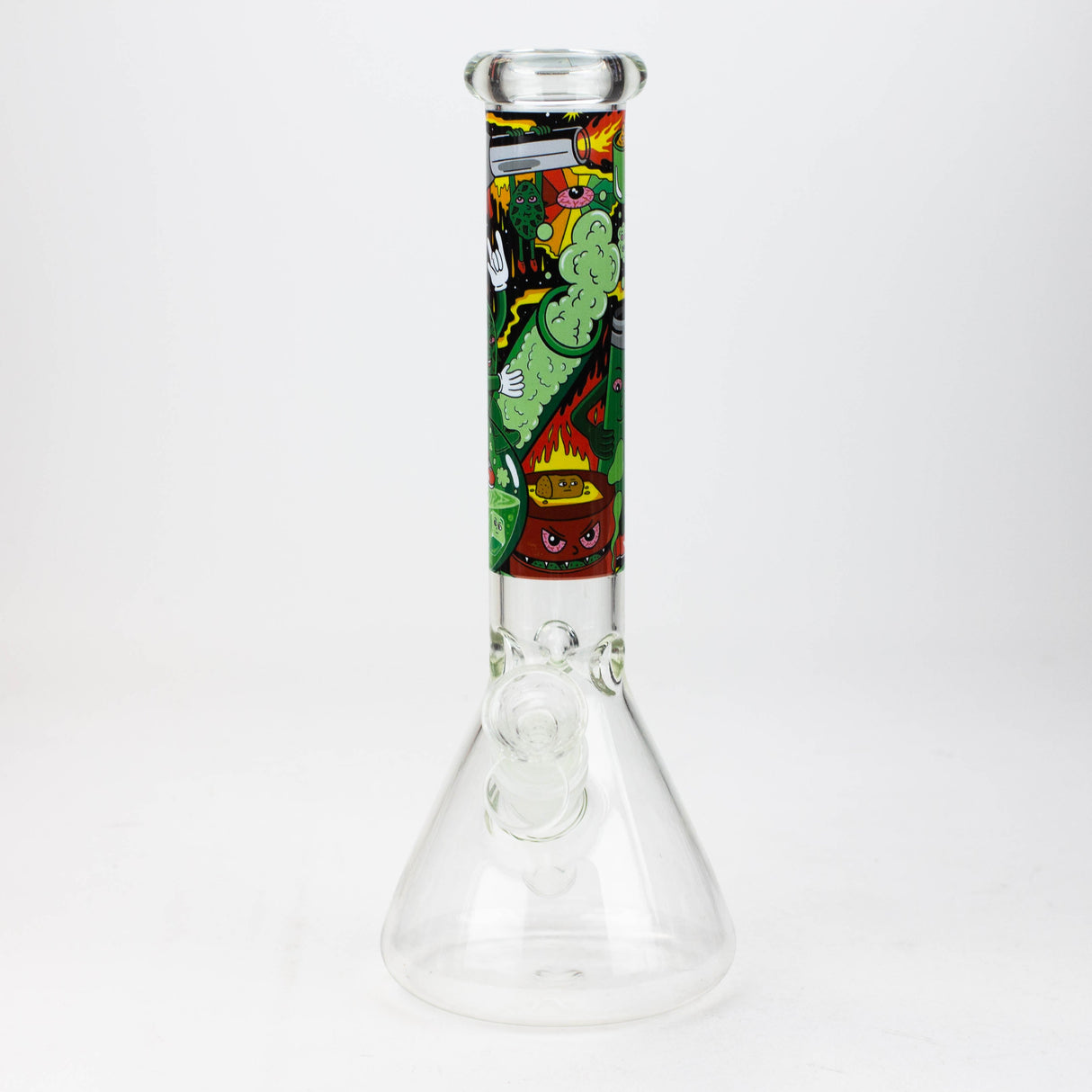 10" Cartoon Water Beaker Glass Bong JJ Distribution