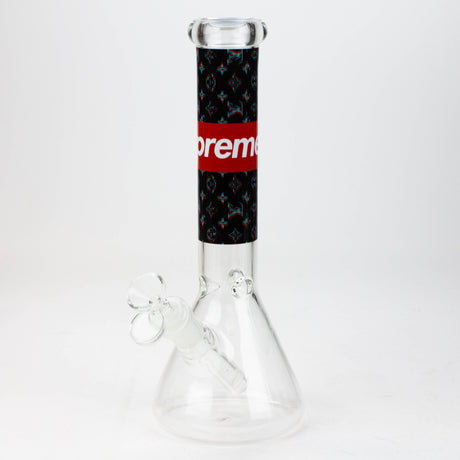 10" Cartoon Water Beaker Glass Bong JJ Distribution Sprm Black