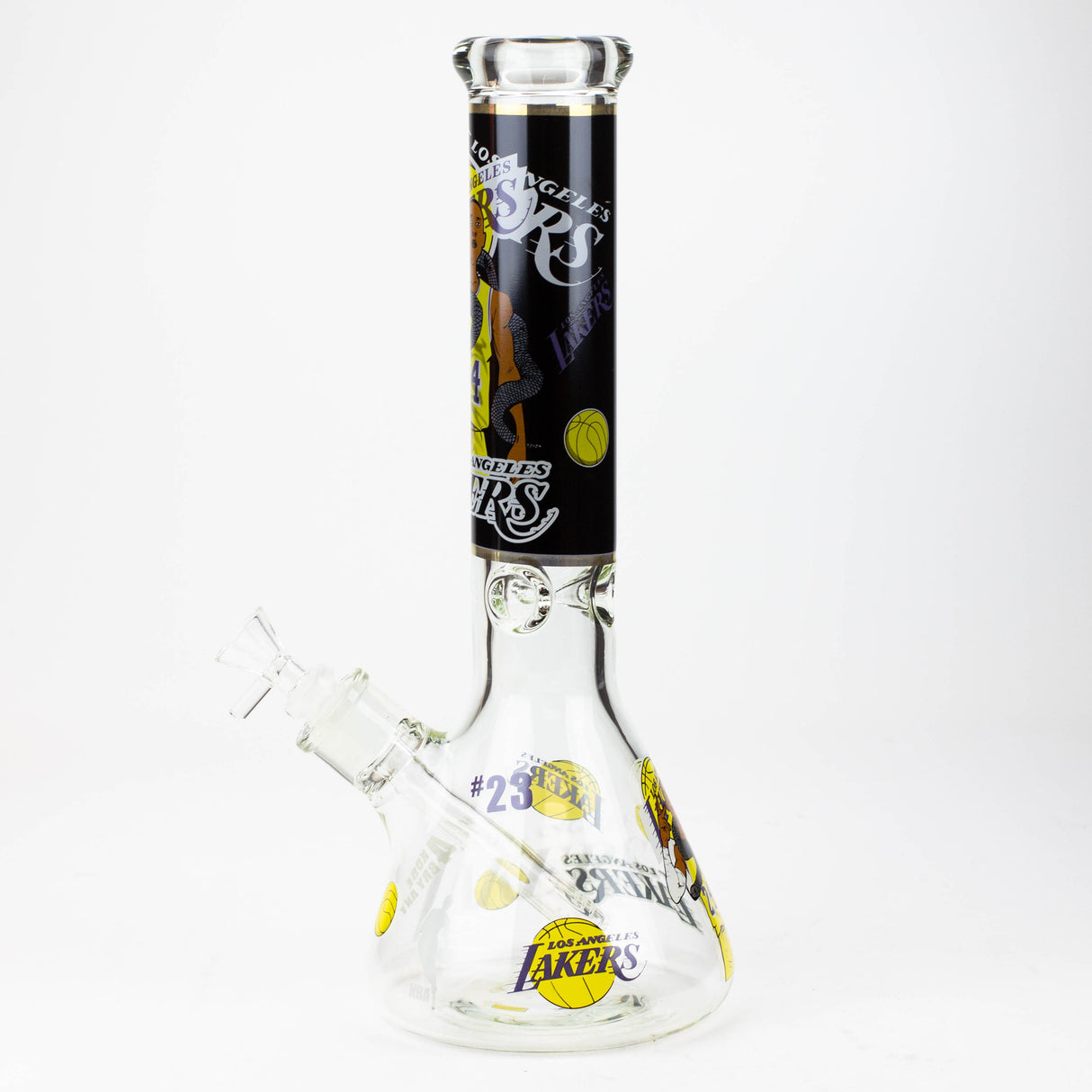 14" Legendary Basketball Player 7mm Glass Bong JJ Distribution
