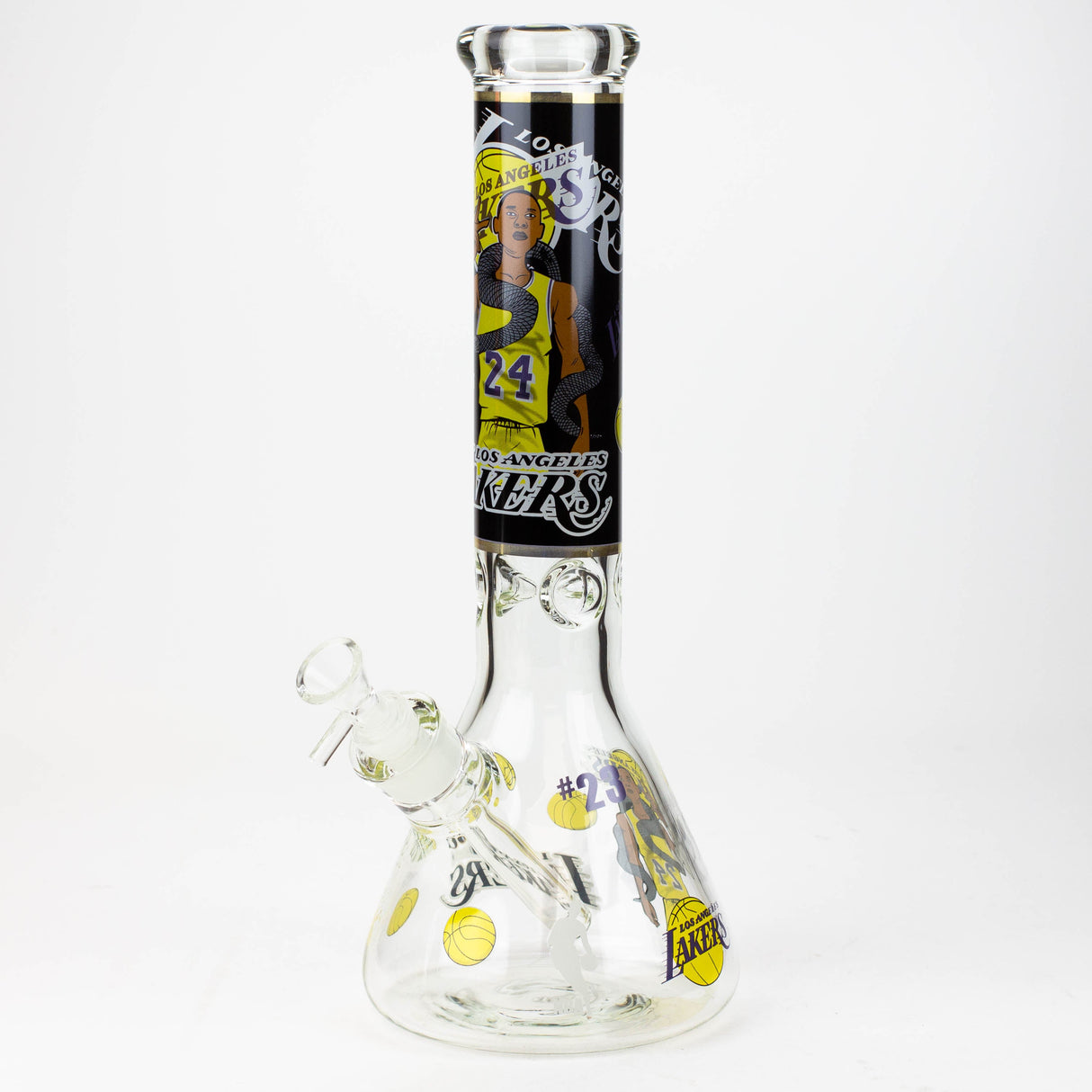 14" Legendary Basketball Player 7mm Glass Bong JJ Distribution #24