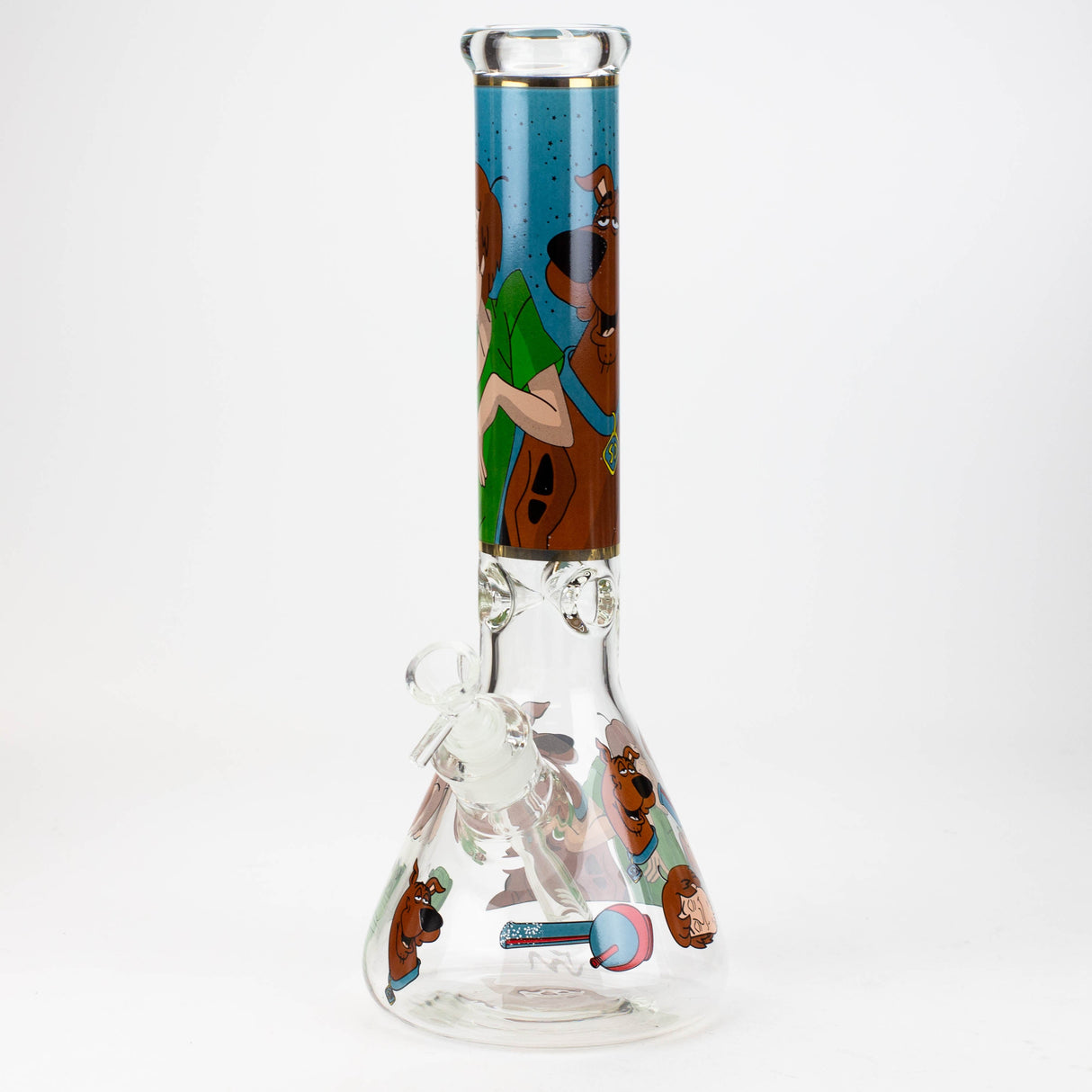 14” Scooby Water Pipe 7mm Glass Bong JJ Distribution High