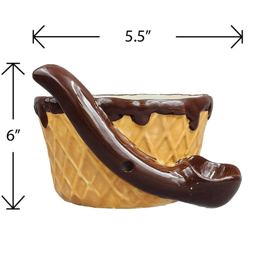 Roast & Toast Ice Cream bowl Mug Pipe Roast and Toast Gifts
