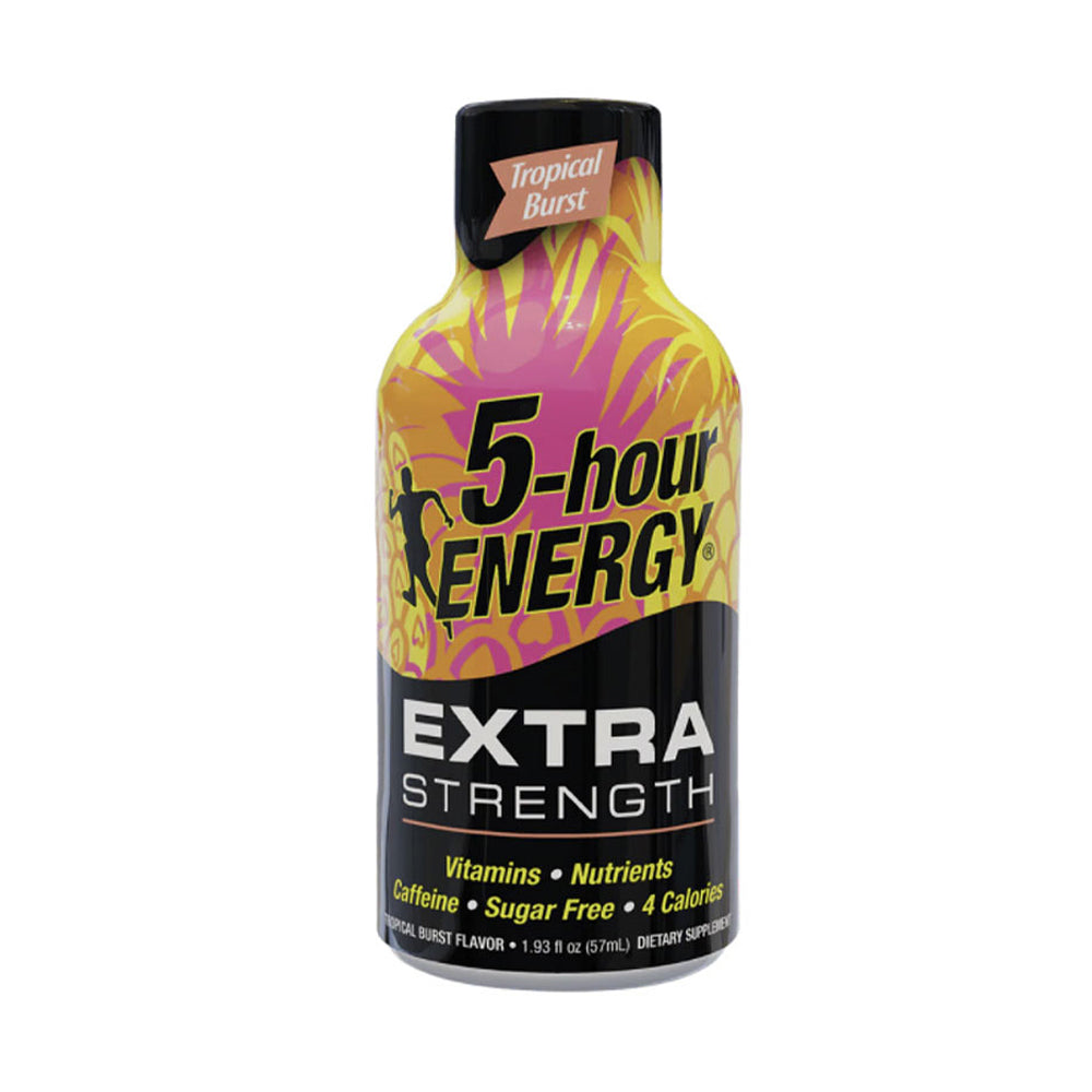 Tropical Burst Flavor Extra Strength 5-hour ENERGY Drink Energy Drink ONE