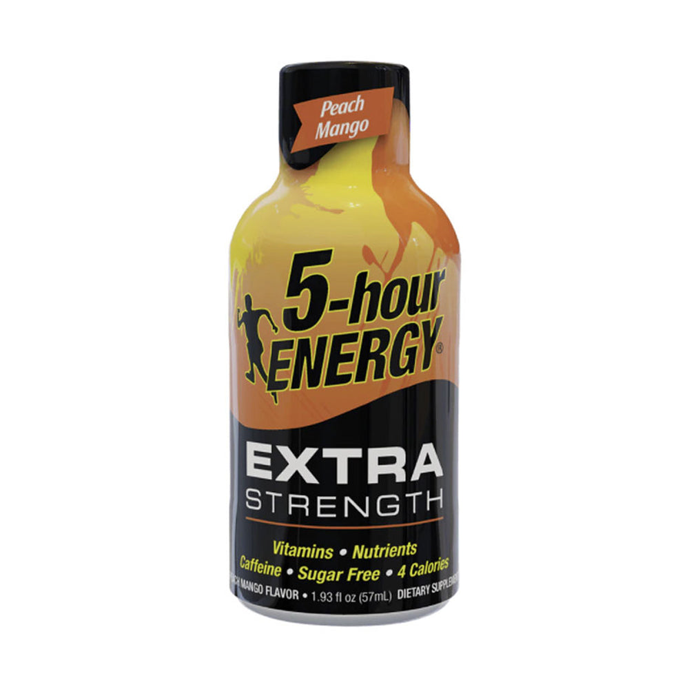 Peach Mango Flavor Extra Strength 5-hour ENERGY Drink Energy Drink ONE