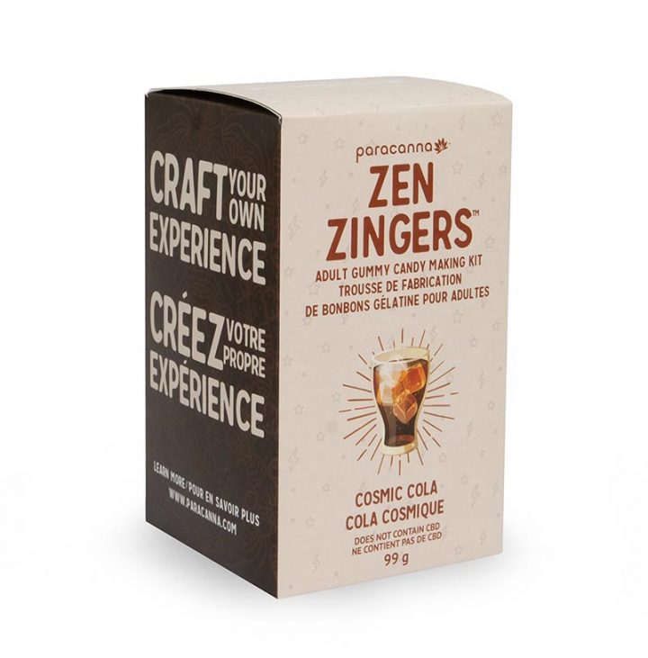 Zen Zingers™ Edibles Gummy Making Kit Edible Mix Paracanna Foods Inc. Cosmic Cola