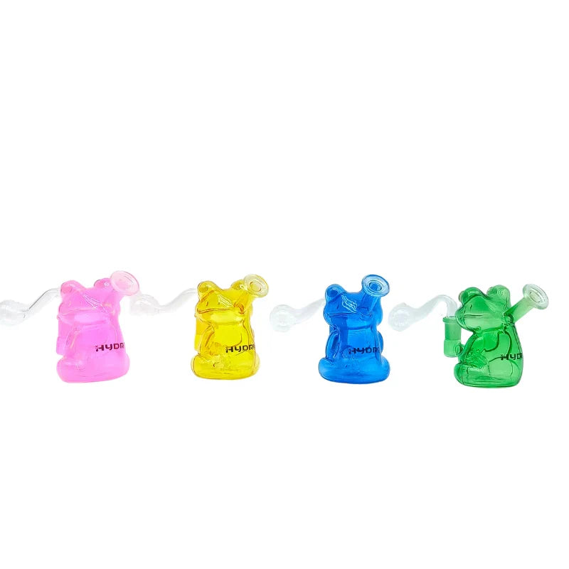 HYDRO | 3.8" Colored Glass Mini Rig (MST207) Glass Rig The MST