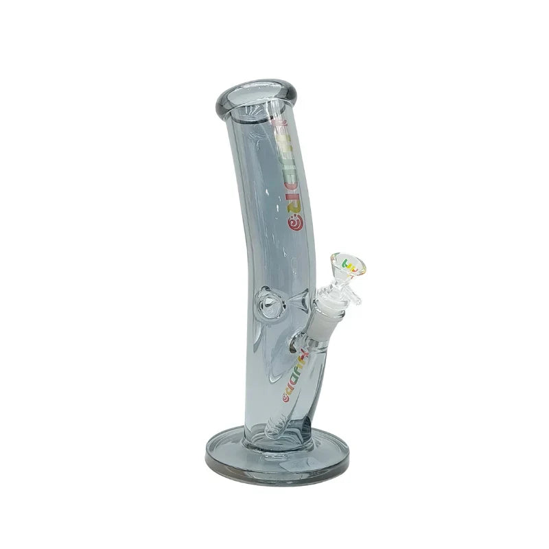 HYDRO | 12" Tilted Tube Electroplated Glass Bong (MST216) Glass Bong The MST Grey