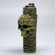 Unique Skull Case Cover for Mini Clipper Lighter Accessory MAD LIGHTER SHOP