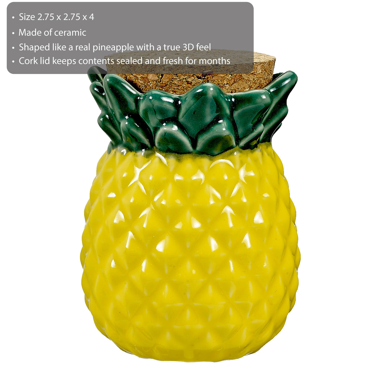 Pineapple Stash Jar Jar Roast and Toast Gifts
