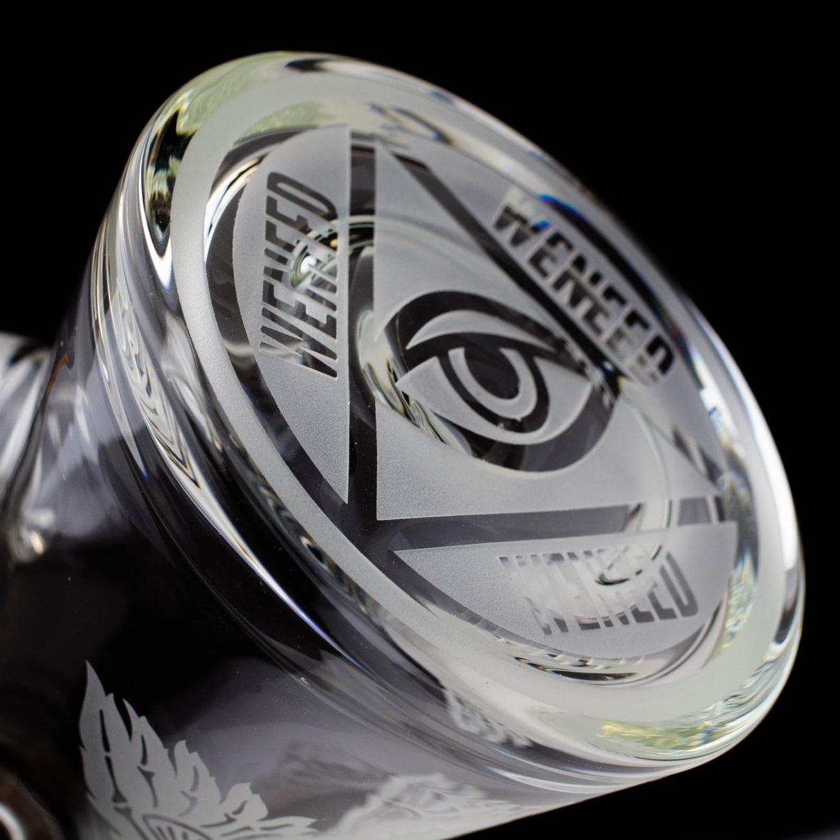 WENEED®-15" Skele Owl Beaker 9mm Glass Bong WENEED®