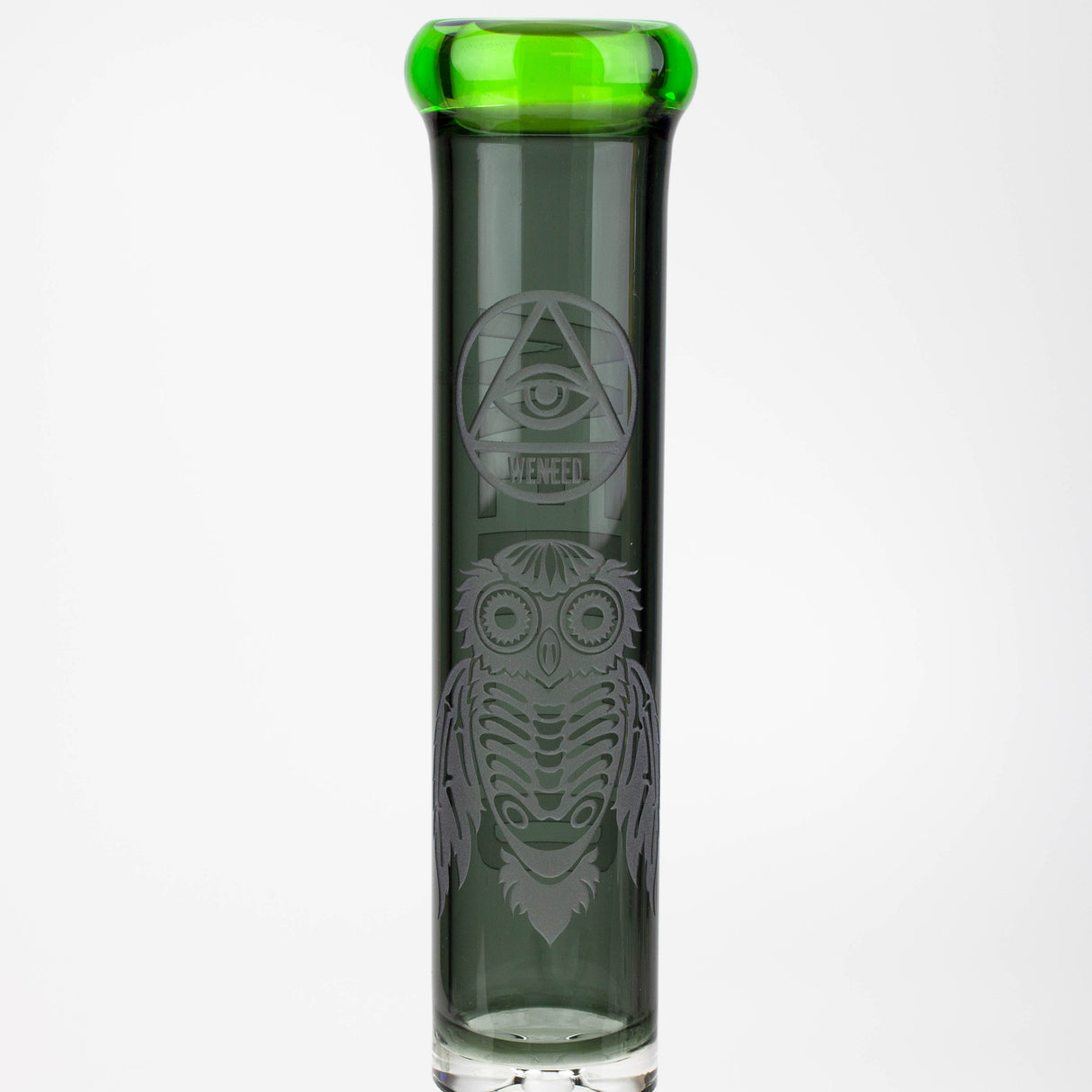 WENEED®-15" Skele Owl Beaker 9mm Glass Bong WENEED®