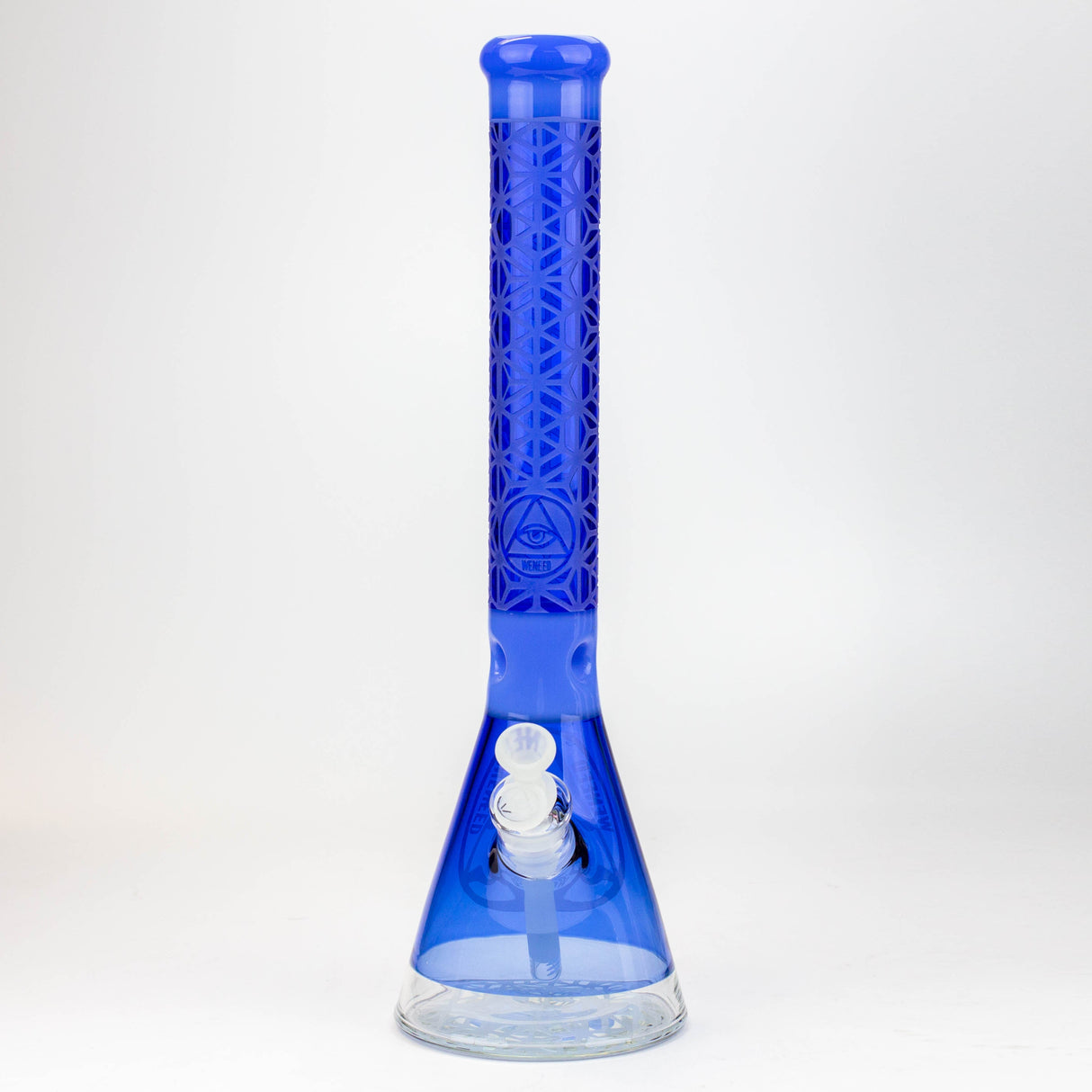 WENEED®-18" Lattice Web Beaker 7mm Glass Bong WENEED®