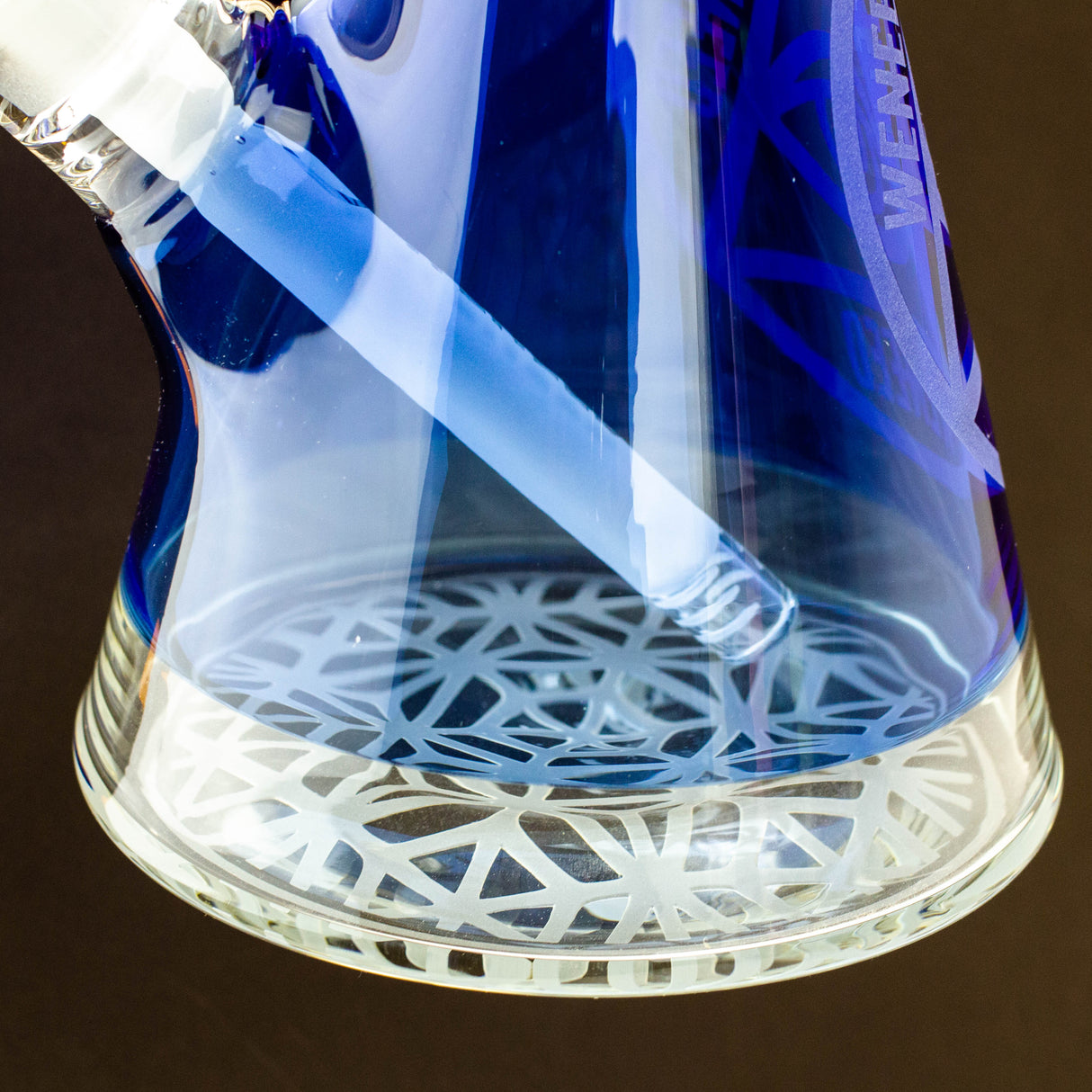 WENEED®-18" Lattice Web Beaker 7mm Glass Bong WENEED®