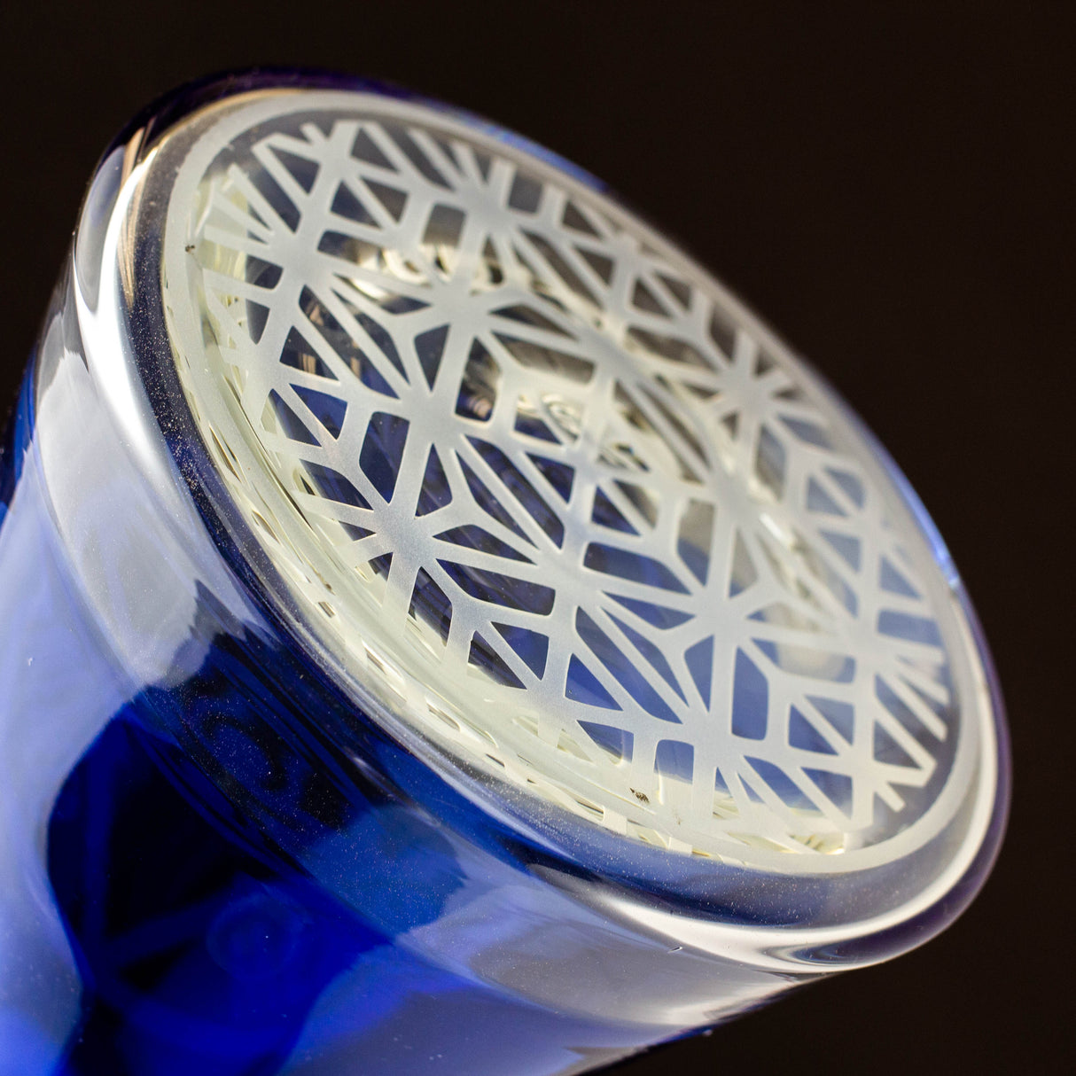 WENEED®-18" Lattice Web Beaker 7mm Glass Bong WENEED®