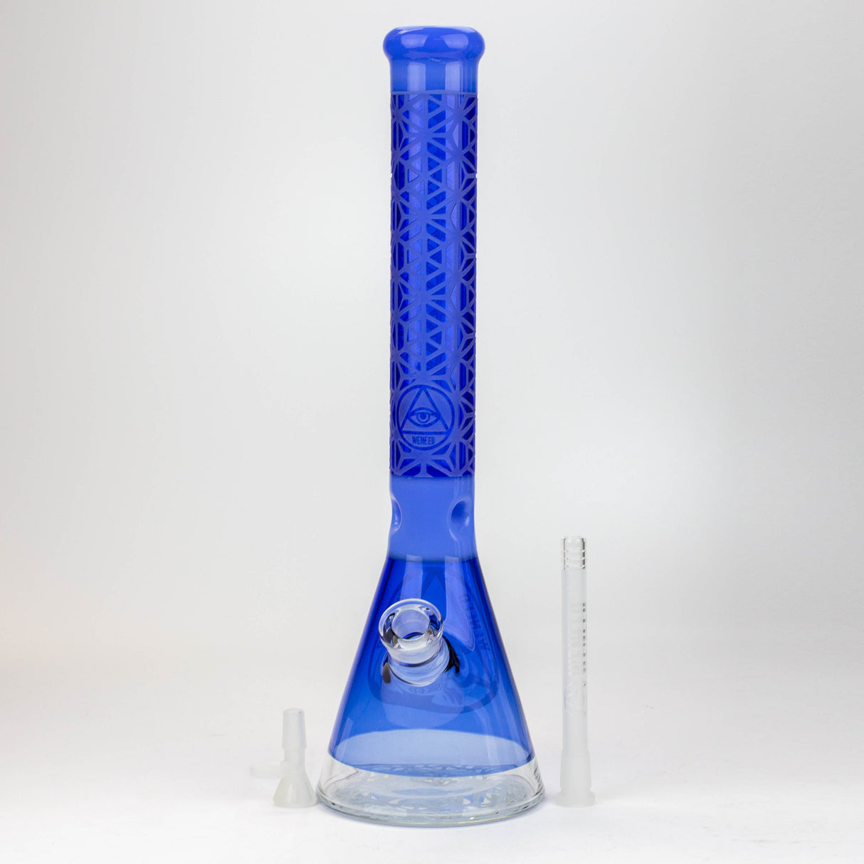 WENEED®-18" Lattice Web Beaker 7mm Glass Bong WENEED®