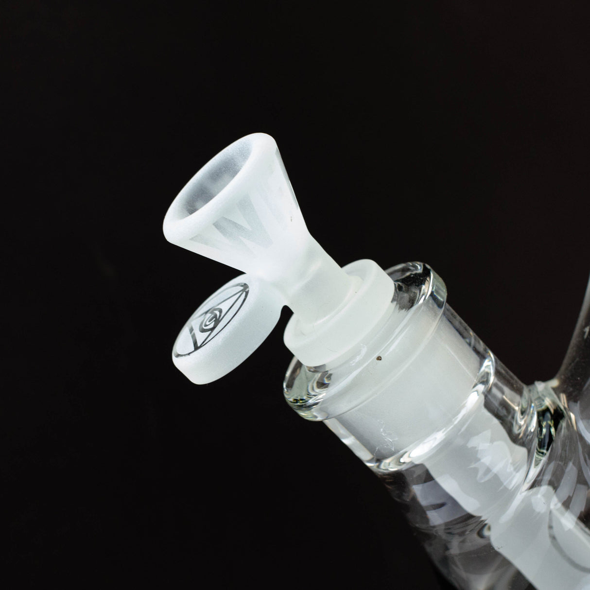 WENEED®-18" Transparent Crucifix Beaker 7mm Glass Bong WENEED®