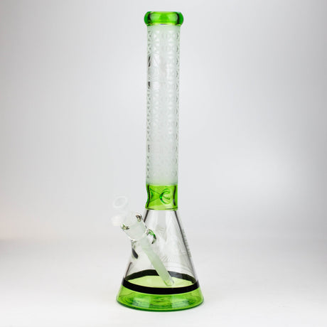 WENEED®-19" Illuminati Tower Beaker 7mm Glass Bong WENEED® Green