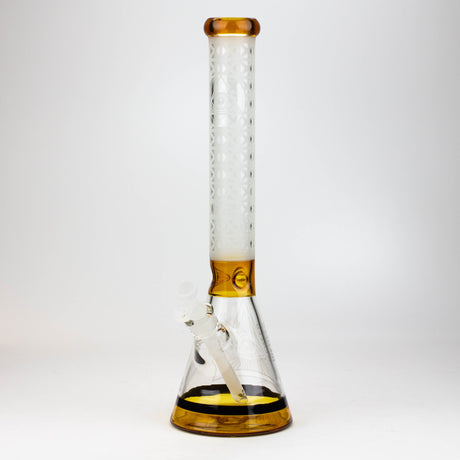 WENEED®-19" Illuminati Tower Beaker 7mm Glass Bong WENEED® Yellow