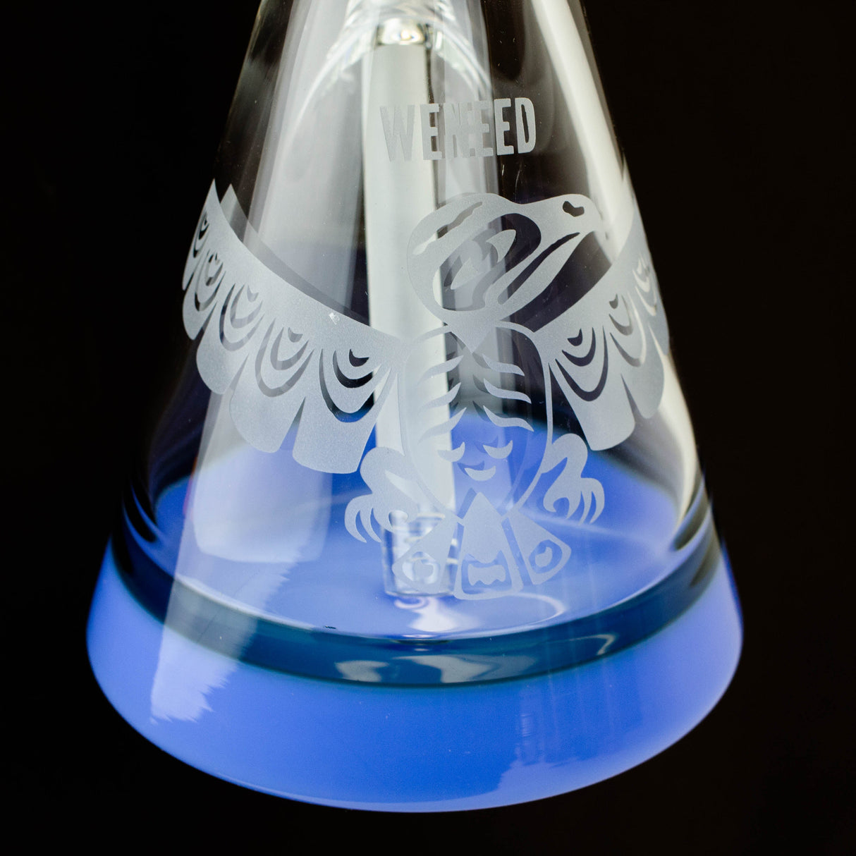 WENEED®-19" Mayan King Beaker 7mm Glass Bong WENEED®