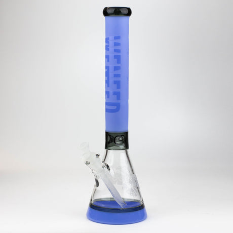 WENEED®-19" Mayan King Beaker 7mm Glass Bong WENEED® Blue