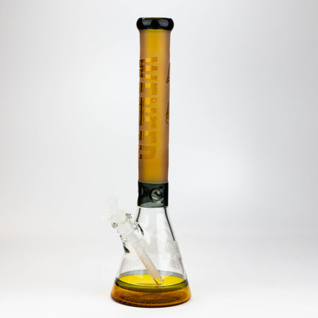 WENEED®-19" Mayan King Beaker 7mm Glass Bong WENEED® Yellow