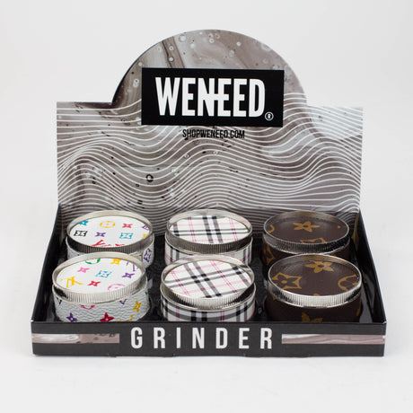 WENEED®-Luxury Grinder 3Pts 6Pack Display Pack WENEED®