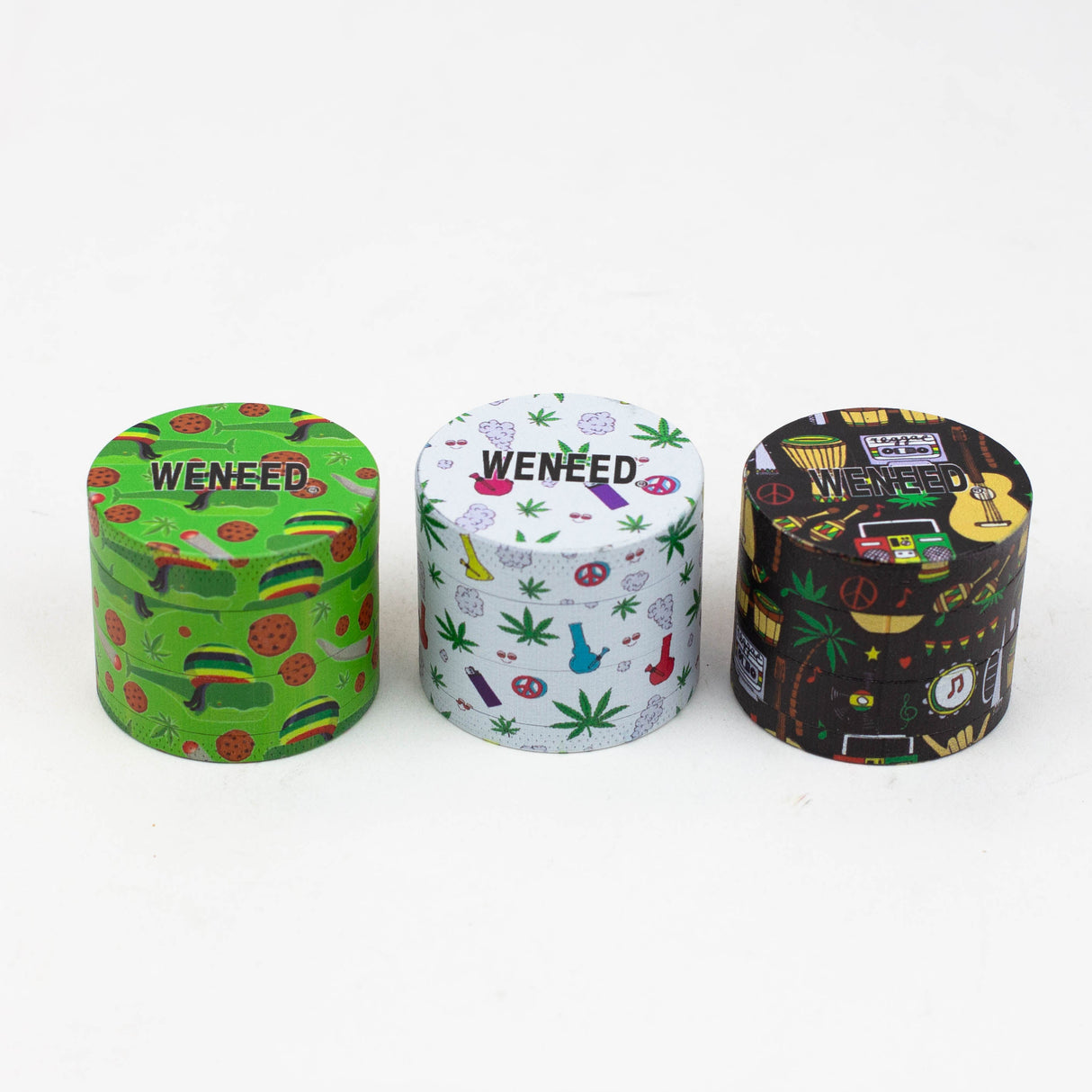 WENEED®-420 World Grinder 4pts 12pack Display Pack WENEED®