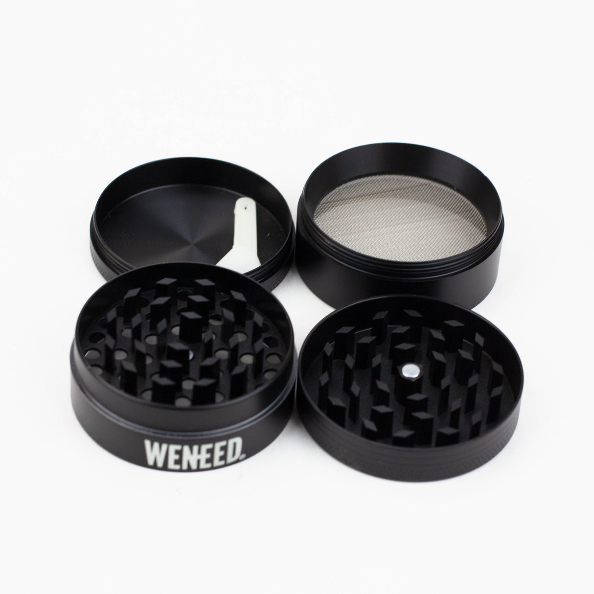 WENEED®-Metallic Skull Grinder 4pts 6Pack Display Pack WENEED®