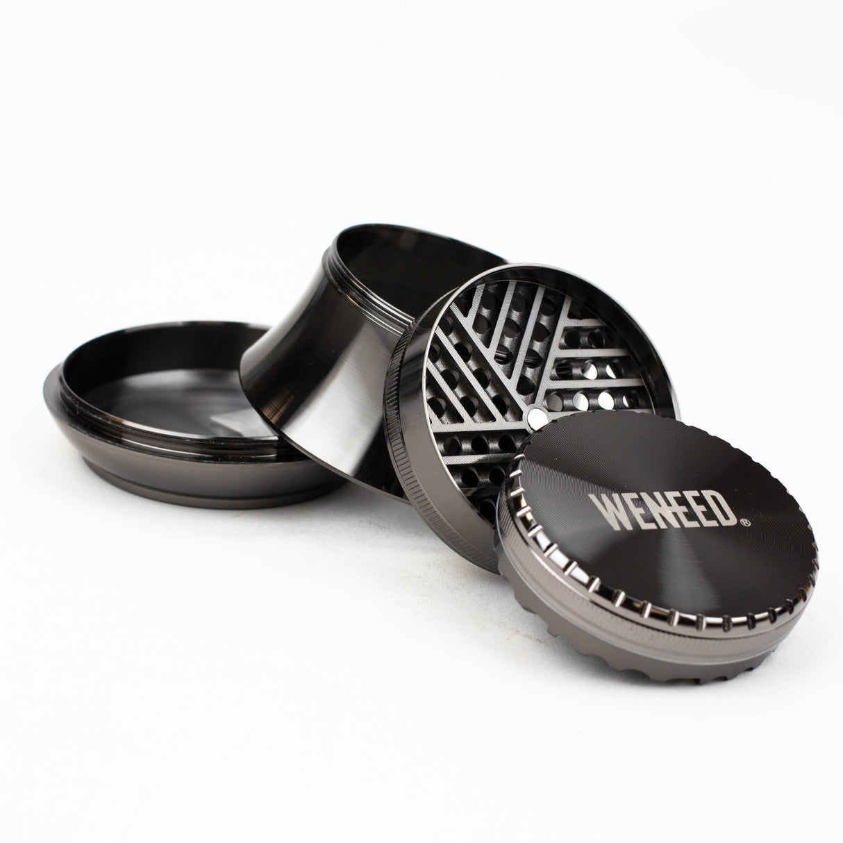 WENEED®-Rose Gold UFO Grinder 4pts 6pack Display Pack WENEED®